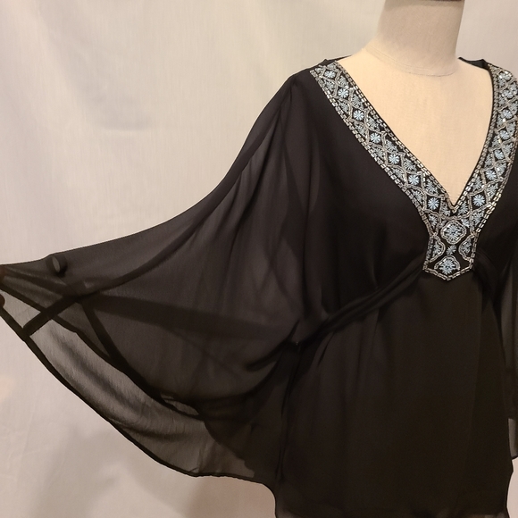 WHBM Embellished Blouse - Picture 7 of 9